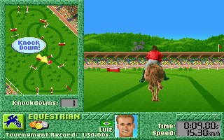 Summer Challenge screenshot 5 for Sega Mega Drive
